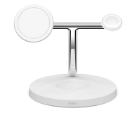 BELKIN Bezprzewodowa podstawka ładująca BOOST CHARGE PRO 3w1 MagSafe biała WIZ017vfWH - 1127898 - zdjęcie 1